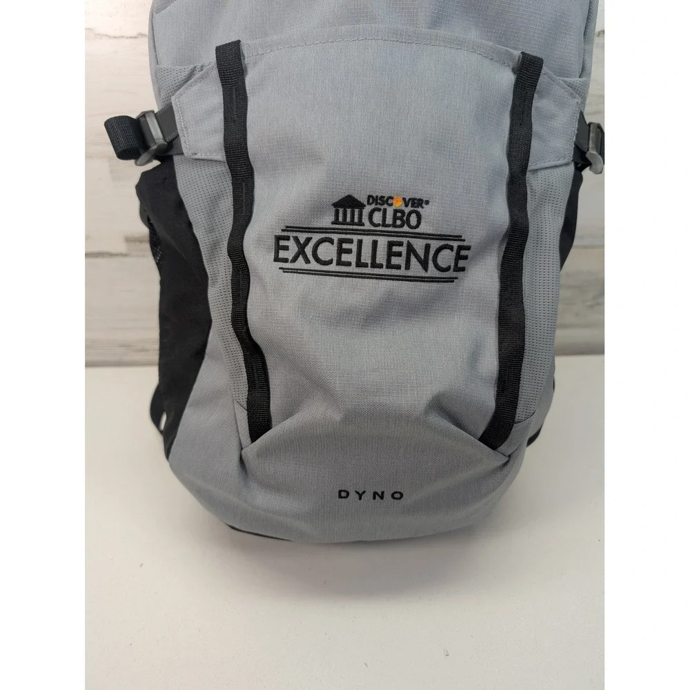 The North Face Dyno Backpack Gray‎ Black School Laptop Daypack